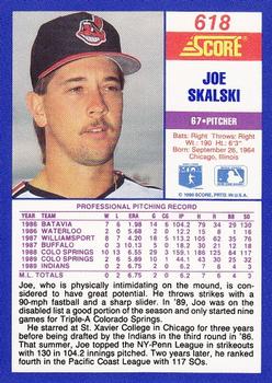 Joe Skalski  baseball card collectible - Main Image 2