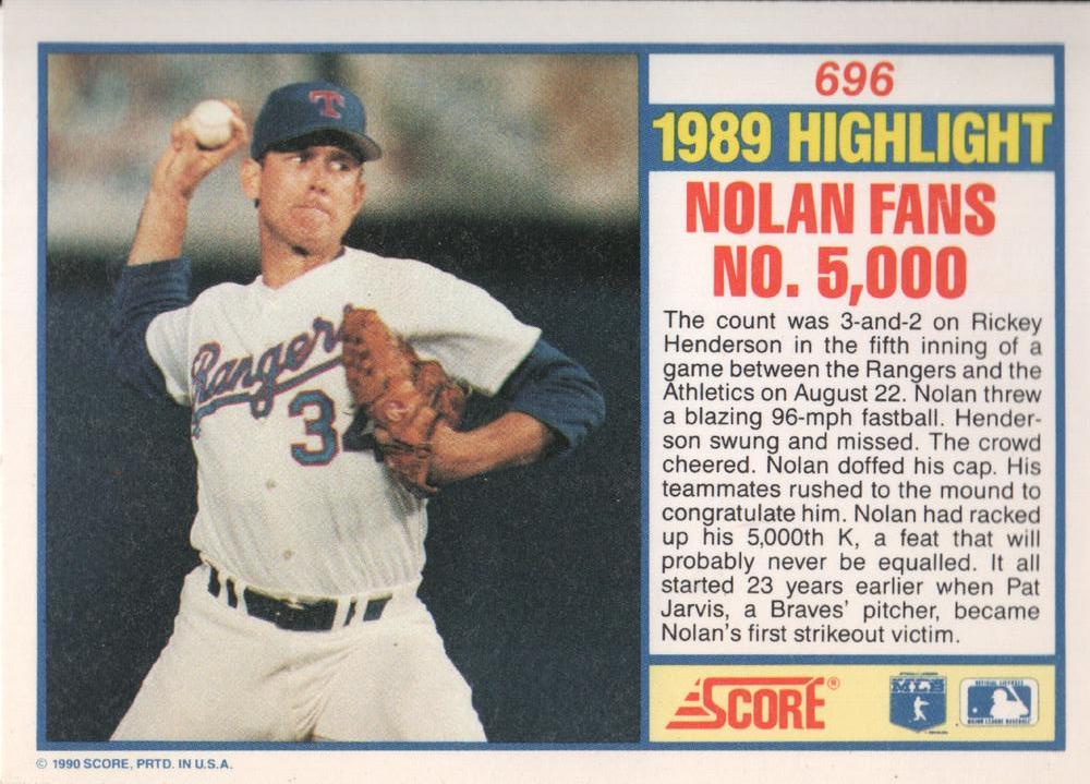 Nolan Ryan  baseball card collectible - Main Image 2