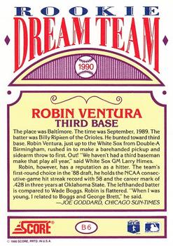 Robin Ventura  baseball card collectible - Main Image 2