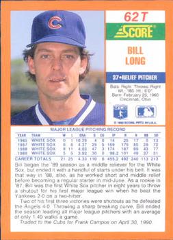 Bill Long  baseball card collectible - Main Image 2