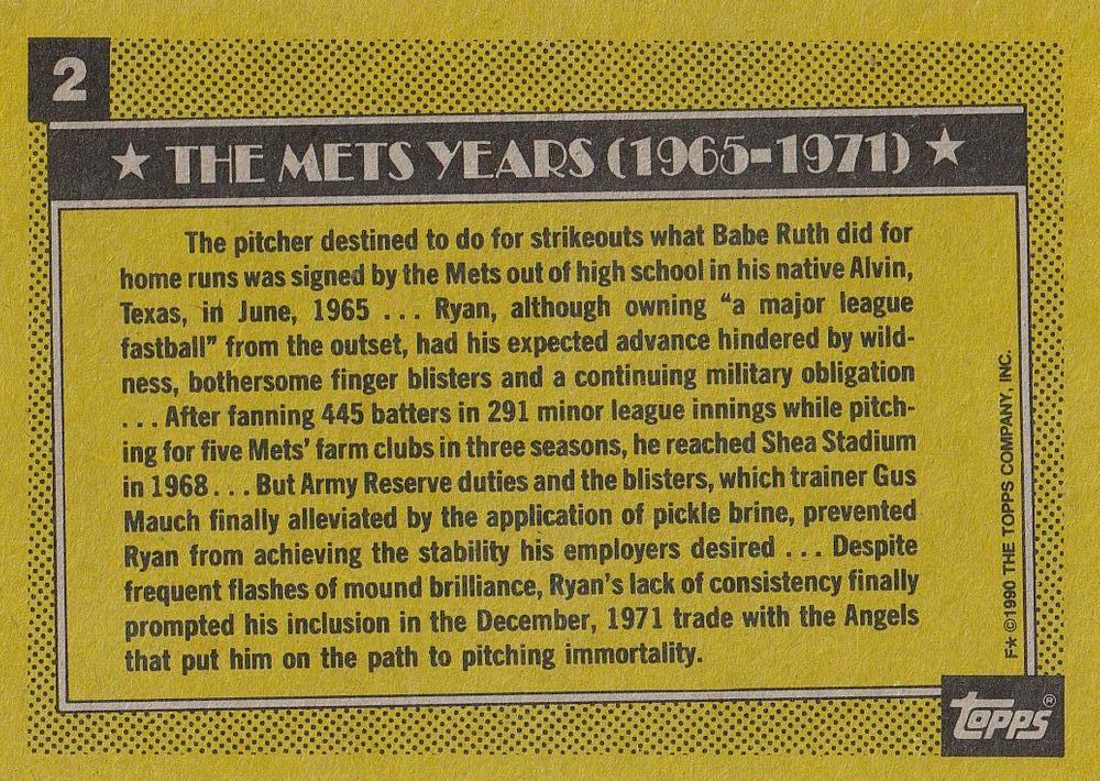 Nolan Ryan  baseball card collectible - Main Image 2