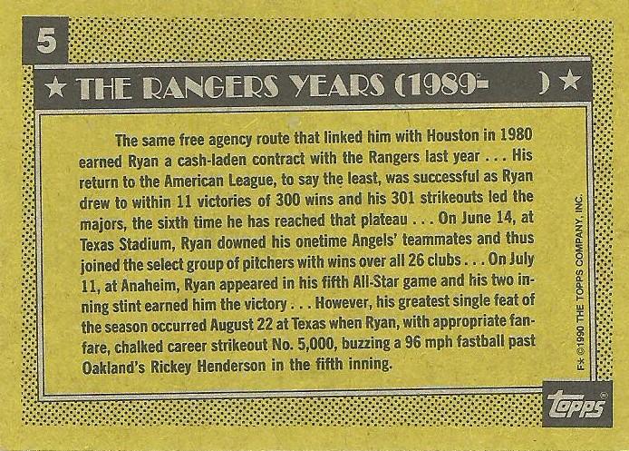 Nolan Ryan  baseball card collectible - Main Image 2