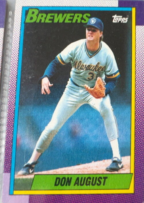 Don August  baseball card collectible - Main Image 3