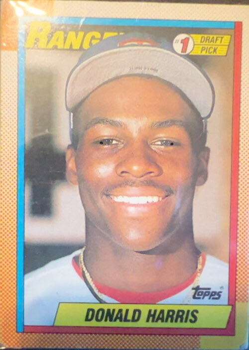 Donald Harris  baseball card collectible - Main Image 3