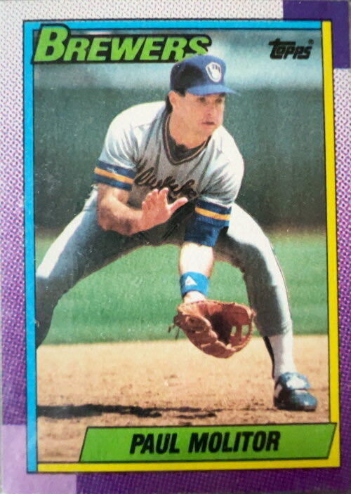 Paul Molitor  baseball card collectible - Main Image 3