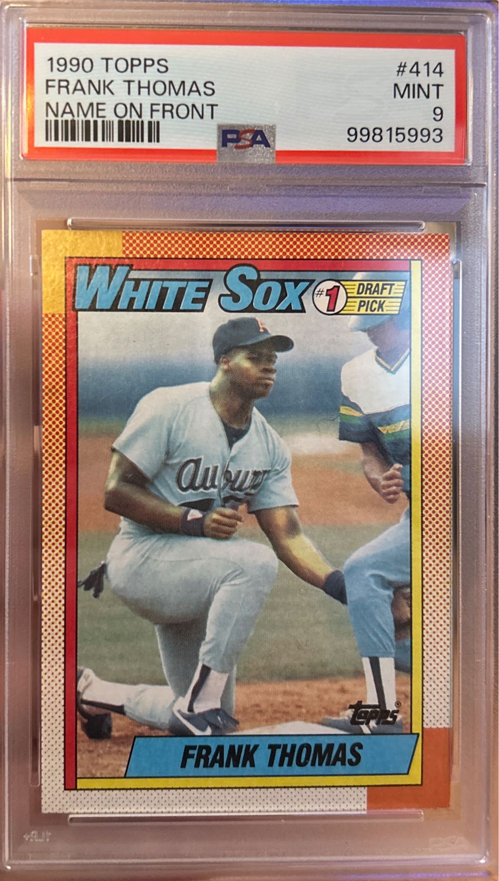 Frank Thomas  baseball card collectible - Main Image 3