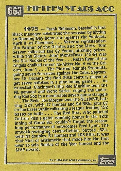 Fred Lynn  baseball card collectible - Main Image 2