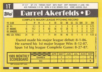 Darrel Akerfelds  baseball card collectible - Main Image 2