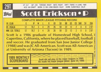 Scott Erickson  baseball card collectible - Main Image 2
