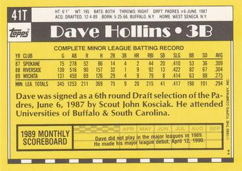 Dave Hollins  baseball card collectible - Main Image 2