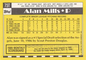 Alan Mills  baseball card collectible - Main Image 2