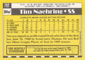 Tim Naehring  baseball card collectible - Main Image 2