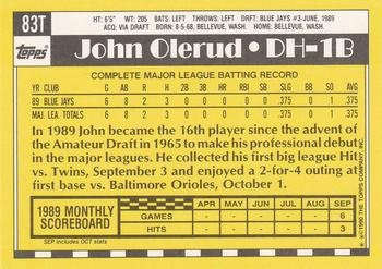 John Olerud  baseball card collectible - Main Image 2