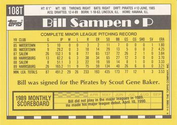 Bill Sampen  baseball card collectible - Main Image 2
