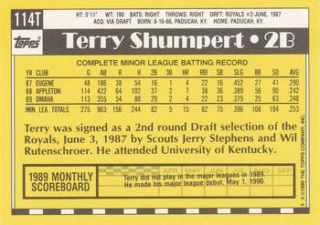 Terry Shumpert  baseball card collectible - Main Image 2