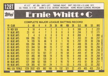 Ernie Whitt  baseball card collectible - Main Image 2