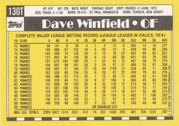 Dave Winfield  baseball card collectible - Main Image 2