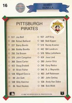 Bobby Bonilla  baseball card collectible - Main Image 2