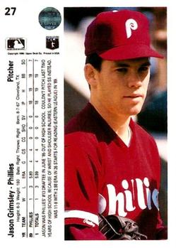 Jason Grimsley  baseball card collectible - Main Image 2