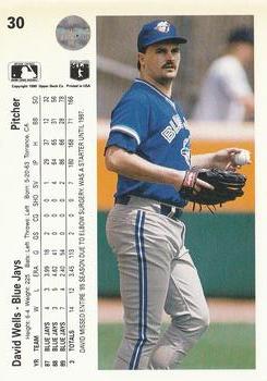 David Wells  baseball card collectible - Main Image 2