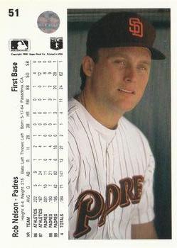 Rob Nelson  baseball card collectible - Main Image 2