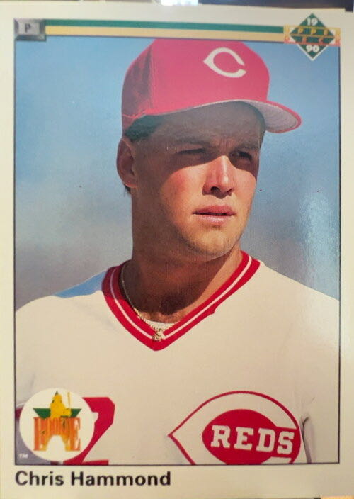 Chris Hammond  baseball card collectible - Main Image 3