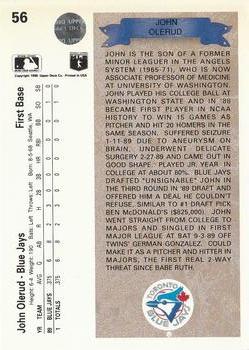 John Olerud  baseball card collectible - Main Image 2