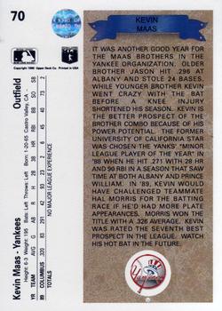 Kevin Maas  baseball card collectible - Main Image 2