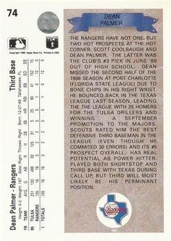 Dean Palmer  baseball card collectible - Main Image 2