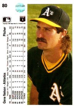 Gene Nelson  baseball card collectible - Main Image 2