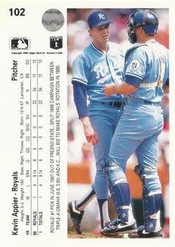 Kevin Appier  baseball card collectible - Main Image 2