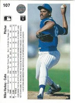 Mike Harkey  baseball card collectible - Main Image 2