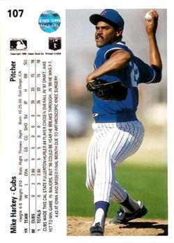 Mike Harkey  baseball card collectible - Main Image 2