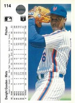 Dwight Gooden  baseball card collectible - Main Image 2