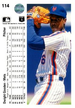 Dwight Gooden  baseball card collectible - Main Image 2