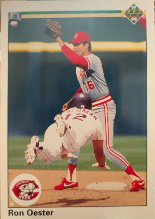 Ron Oester  baseball card collectible - Main Image 3