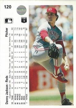 Danny Jackson  baseball card collectible - Main Image 2