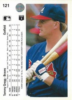 Tommy Gregg  baseball card collectible - Main Image 2