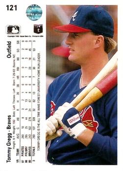 Tommy Gregg  baseball card collectible - Main Image 2