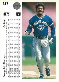 George Bell  baseball card collectible - Main Image 2