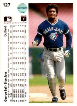 George Bell  baseball card collectible - Main Image 2