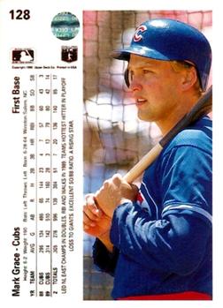 Mark Grace  baseball card collectible - Main Image 2