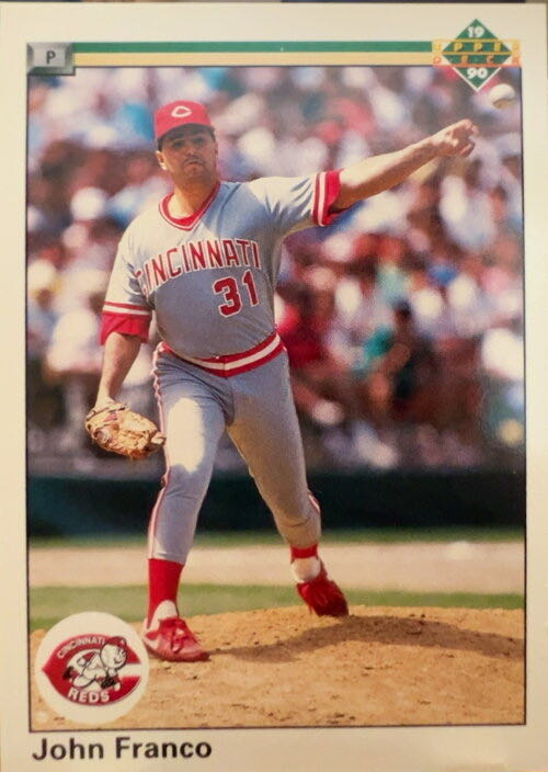 John Franco  baseball card collectible - Main Image 3