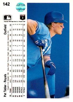 Pat Tabler  baseball card collectible - Main Image 2