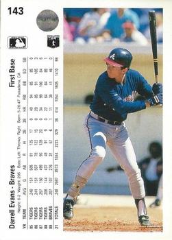 Darrell Evans  baseball card collectible - Main Image 2