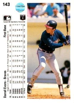 Darrell Evans  baseball card collectible - Main Image 2