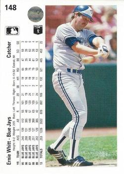 Ernie Whitt  baseball card collectible - Main Image 2