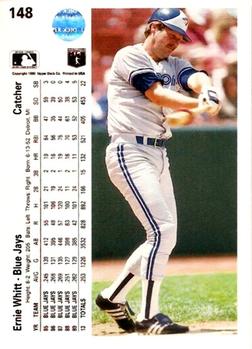 Ernie Whitt  baseball card collectible - Main Image 2