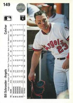 Bill Schroeder  baseball card collectible - Main Image 2