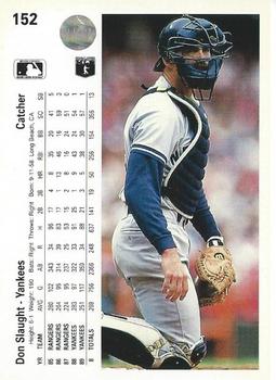 Don Slaught  baseball card collectible - Main Image 2